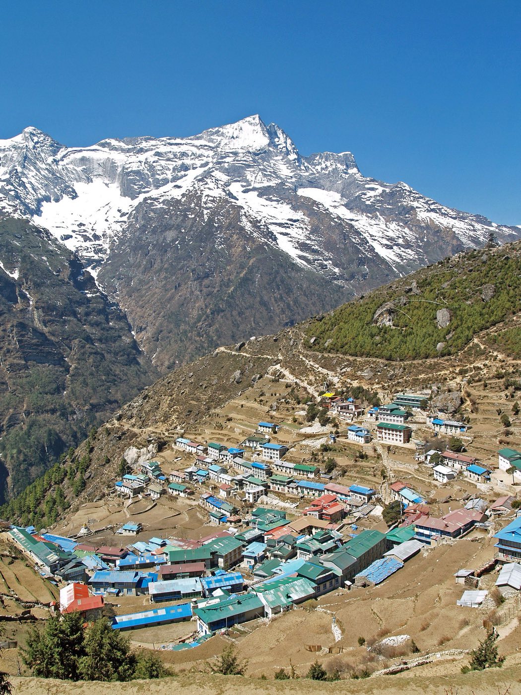 Nepal travel scenery