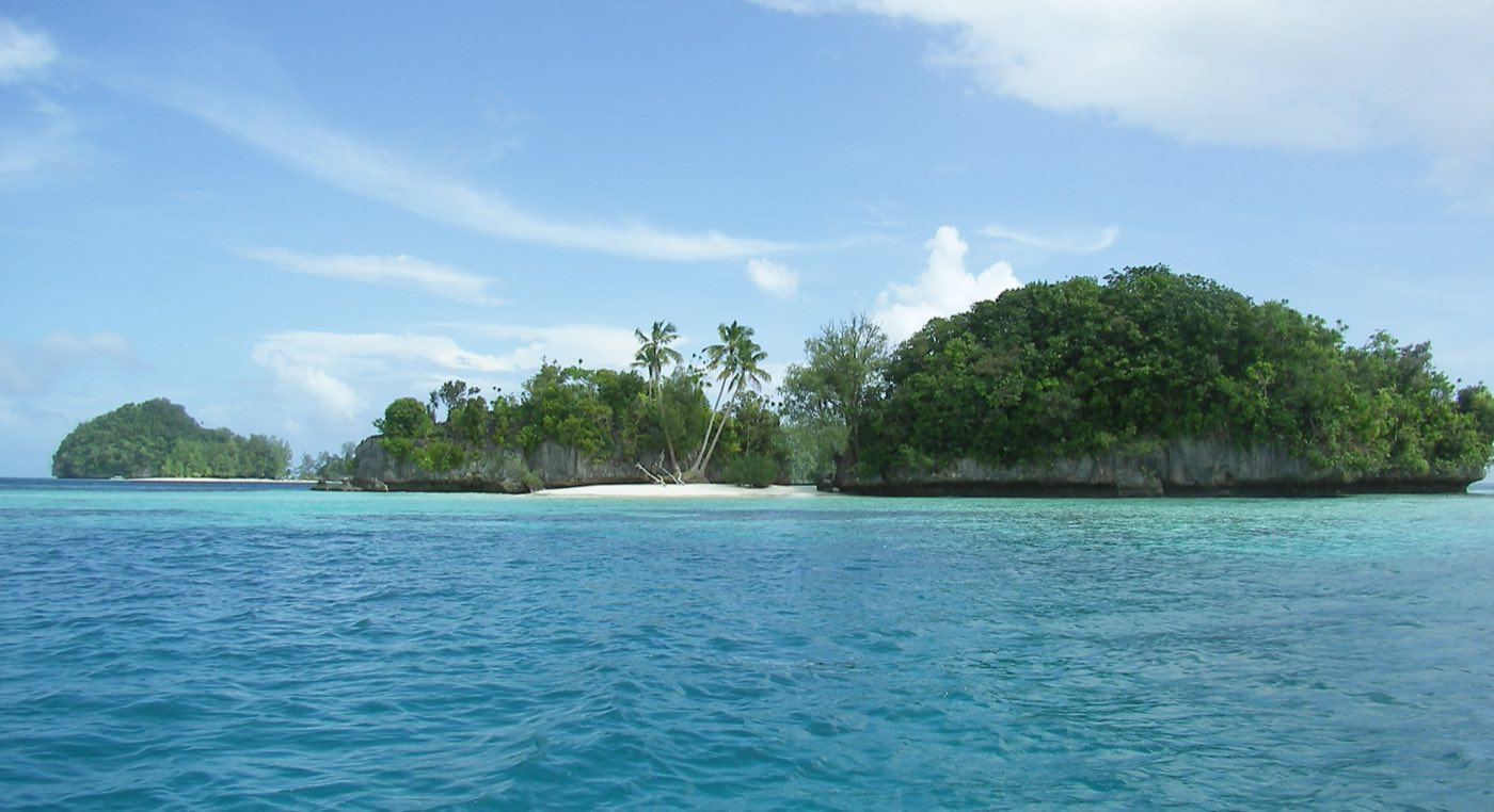Palau travel scenery