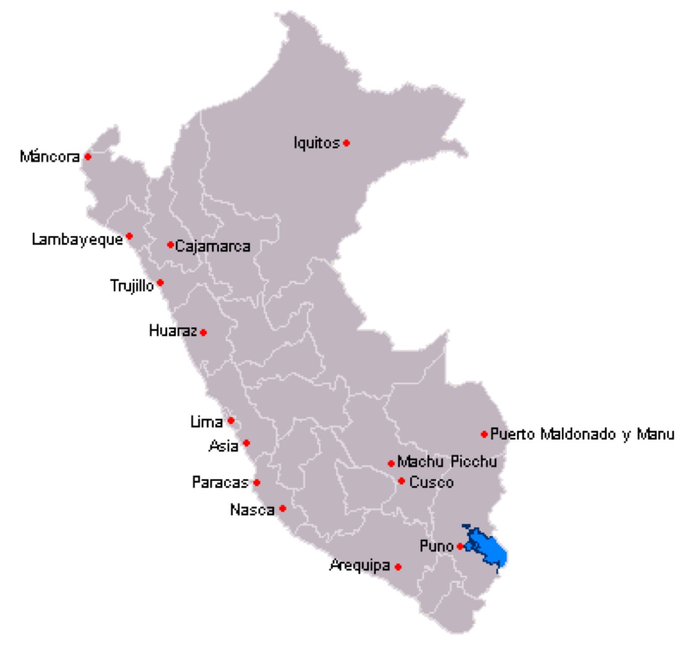 Peru travel scenery