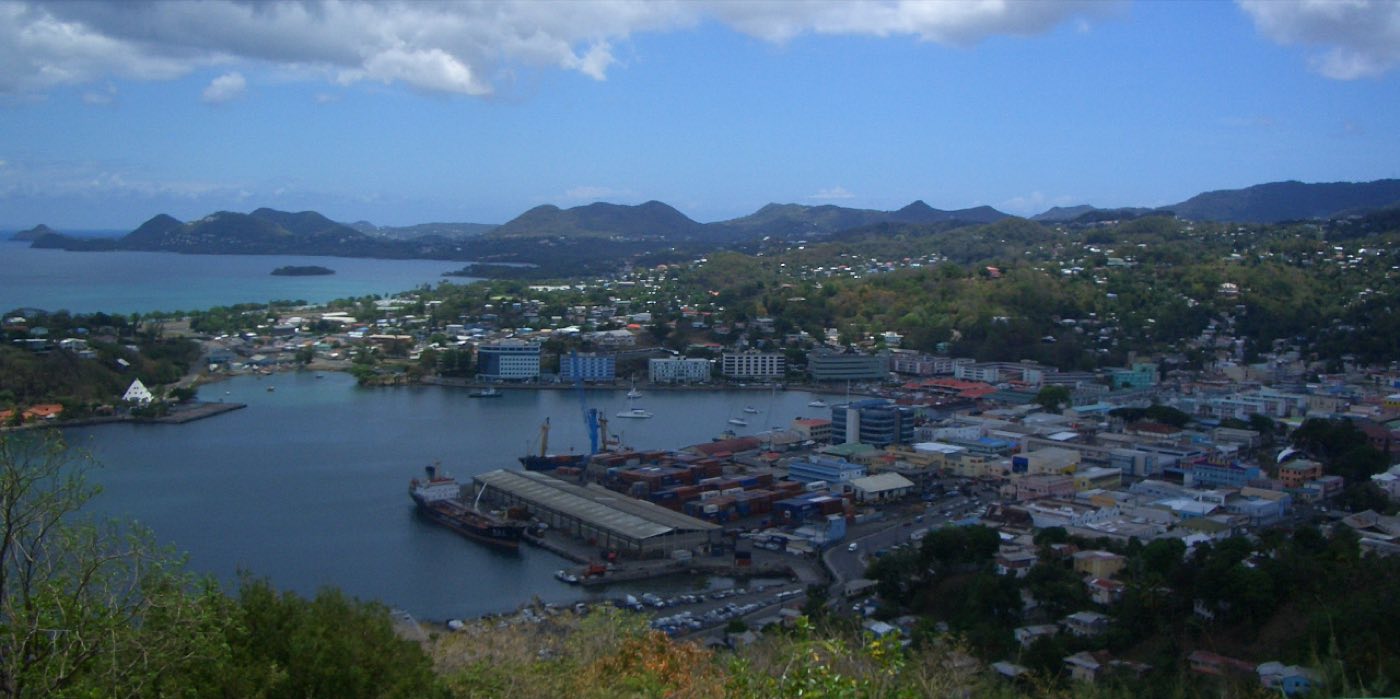Saint Lucia travel scenery